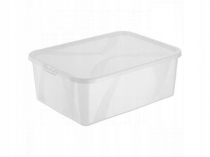 Ящик для хранения LONA 10л прозрачный ROTHO 1046700096 Ящик для хранения LONA 10л прозрачный ROTHO 1046700096