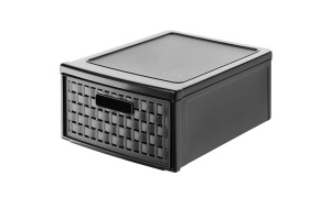 Ящик для хранения Country 8л черный ROTHO 1114808080 Ящик для хранения Country 8л черный ROTHO 1114808080