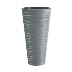Кашпо Sand Slim (d=39см h=75 v=18/45) DPSA400 серый камень