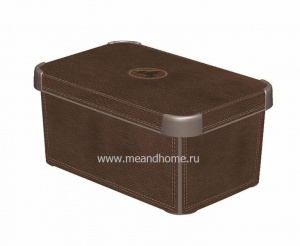 Коробка для хранения Deco's Stockholm L 22л CURVER 188164 рисунок Кожа Коробка для хранения Deco's Stockholm L 22л CURVER 188164 рисунок Кожа