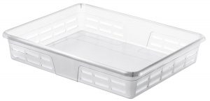 Лоток для хранения Graphix 340х270х60мм прозрачный ROTHO 1101100096 Лоток для хранения Graphix 340х270х60мм прозрачный ROTHO 1101100096