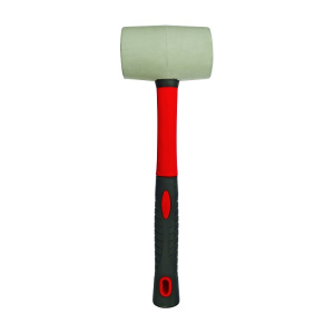 Киянка резиновая 60 мм фибергласовая ручка 550 гр Biber 85417
