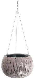 Кашпо SANDY Bowl d29см h19,5см с усами мокко DSK290WS