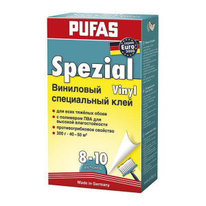 Клей для виниловых обоев Pufas Euro 3000 Spezial Kleber 0,3 кг