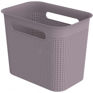 Корзина для хранения BRISEN 7л узкая ROTHO 10238 фиолетовый Корзина для хранения BRISEN 7л узкая ROTHO 10238 фиолетовый